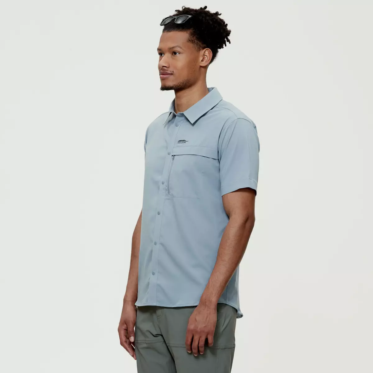 Gaspé - Chemise à Manches Courtes Anti-UV - Homme - Image 4