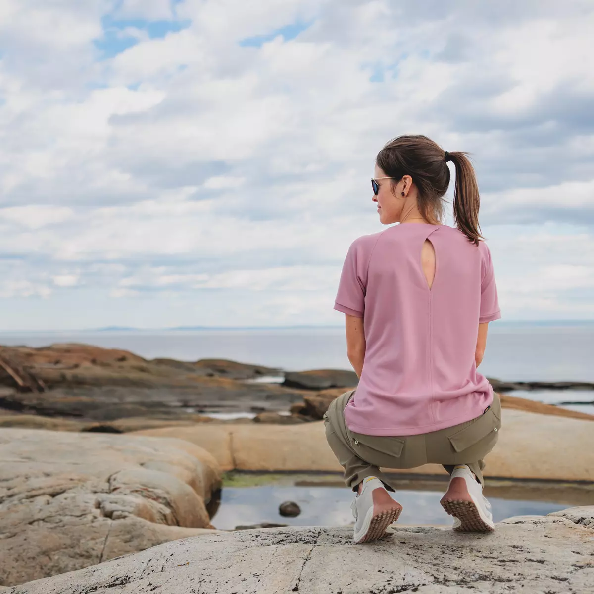 Percé - T-shirt De Yoga Pour Femme - Image 13
