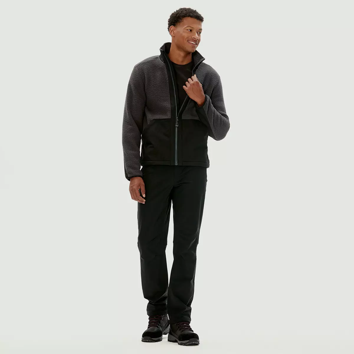 Vali - Veste En Laine Polaire Sherpa Pour Homme - Image 3