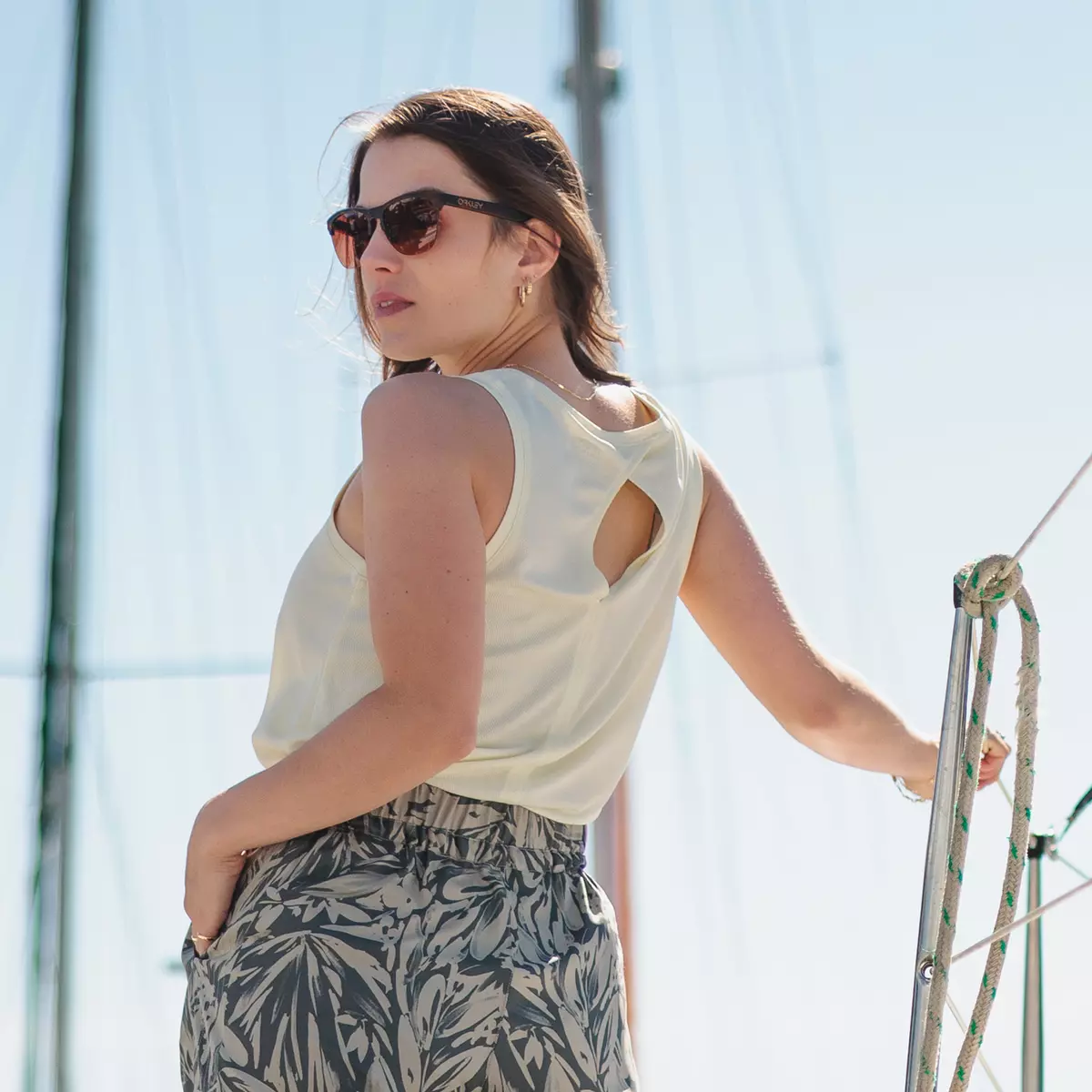 Percé - Camisole Légère De Yoga Pour Femme - Image 13