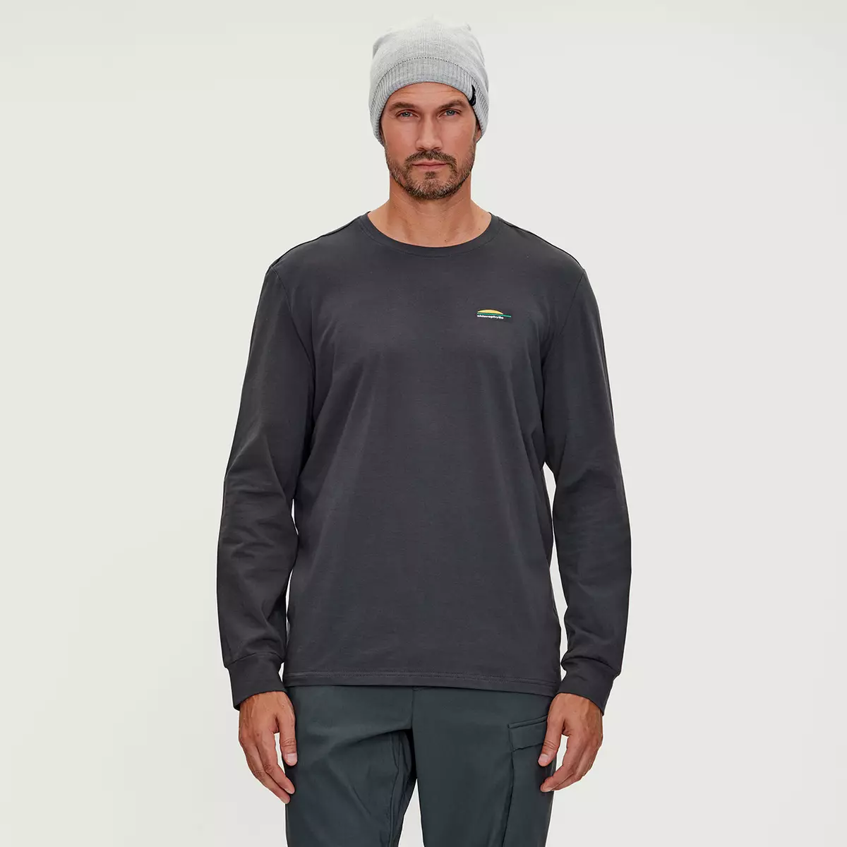 T-chloro - T-shirt En Coton Bio Manches Longues Homme - Image 2